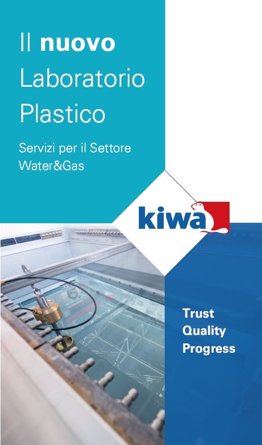 Il nuovo laboratorio plastico - Servizi per il settore Water&Gas - Brochure