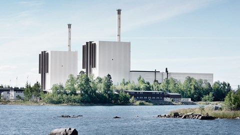 Forsmark - Vattenfalls kärnkraftsverk. 
