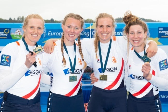 Gold and Silver medals at European Championships