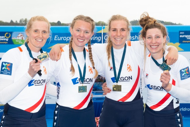 European Rowing Champions W4-