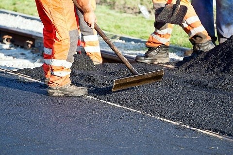 Road construction materials