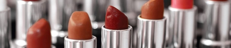 Cosmetics: all kinds of lipstick colors
