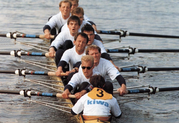 Dutch Rowing Team in action