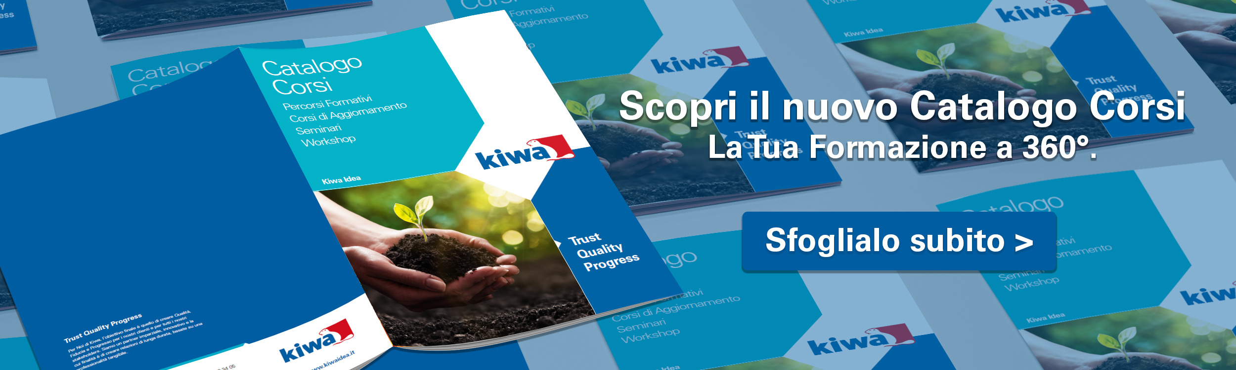 I corsi Kiwa della settimana 23-27 Maggio 2022