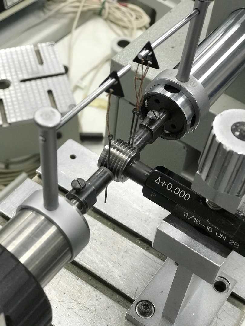 Taratura accreditata anelli e tamponi filettati