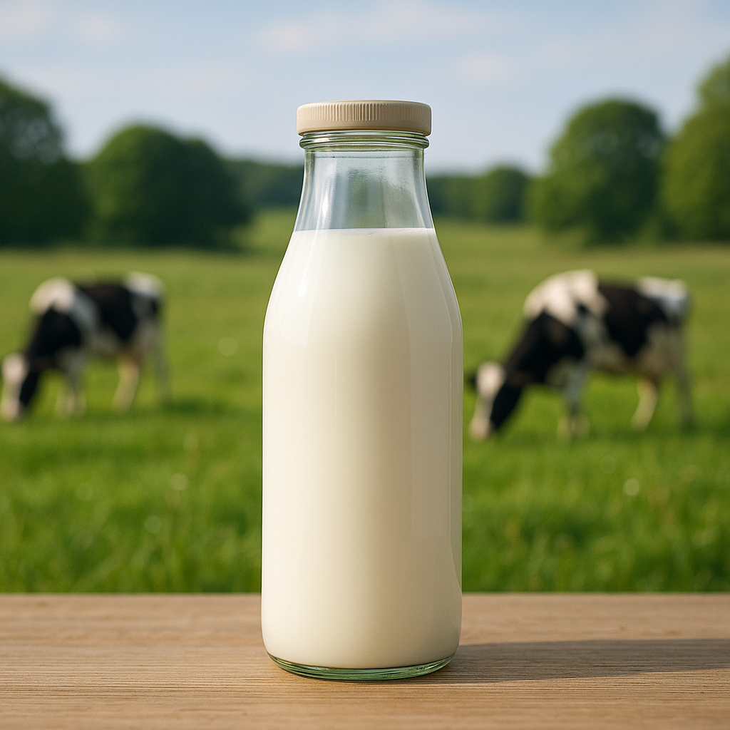 Mleko w butelce