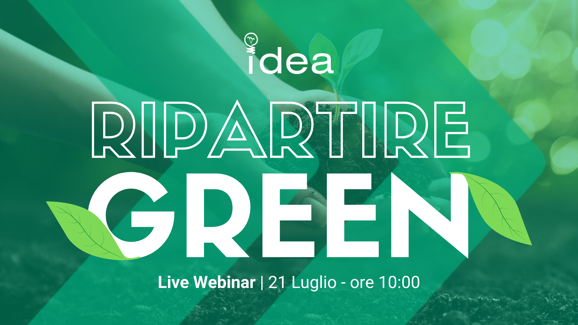 Webinar 'Ripartire Green: tra sfide ambientali e innovazione sostenibile'