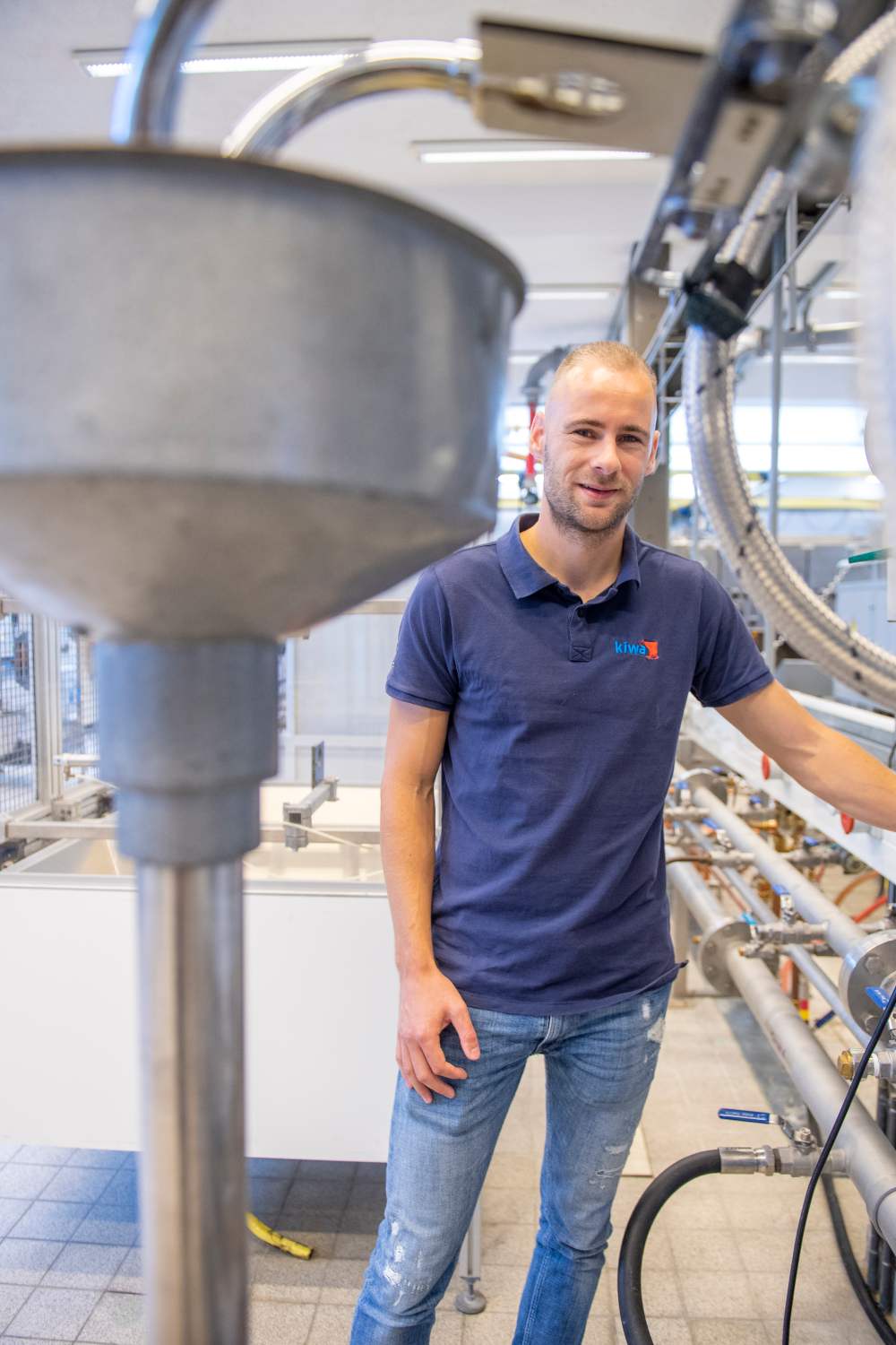Mitchell Burgwal, Lab coordinator at the Products Laboratory in Rijswijk, the Netherlands.