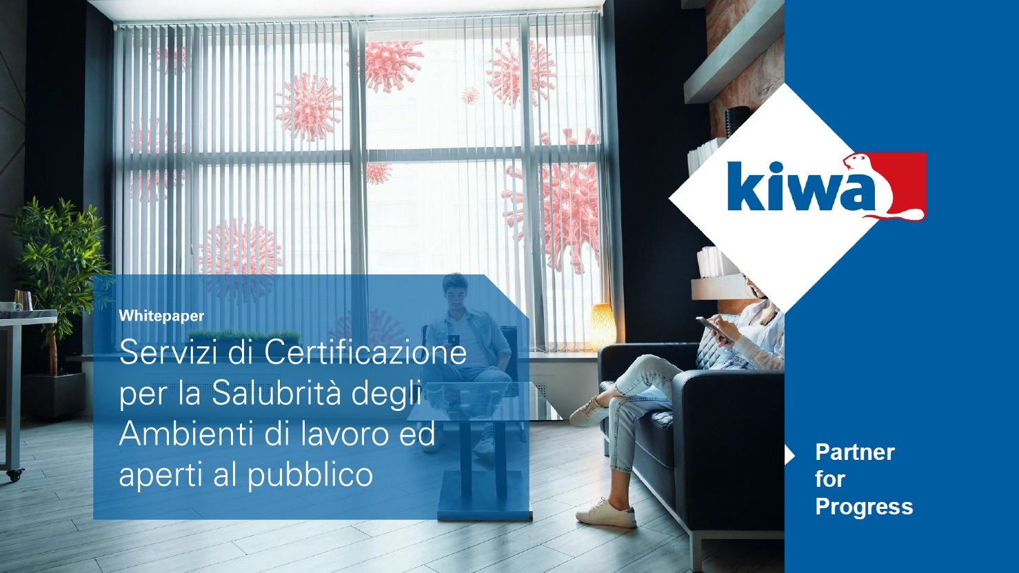 Servizi di Certificazione per la Salubrit&agrave; degli Ambienti di lavoro ed aperti al pubblico - Locandina