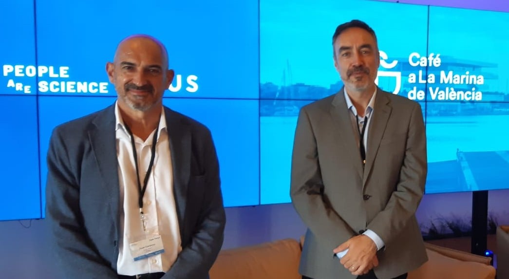 Juan Cardona y Juan Angel Poyatos