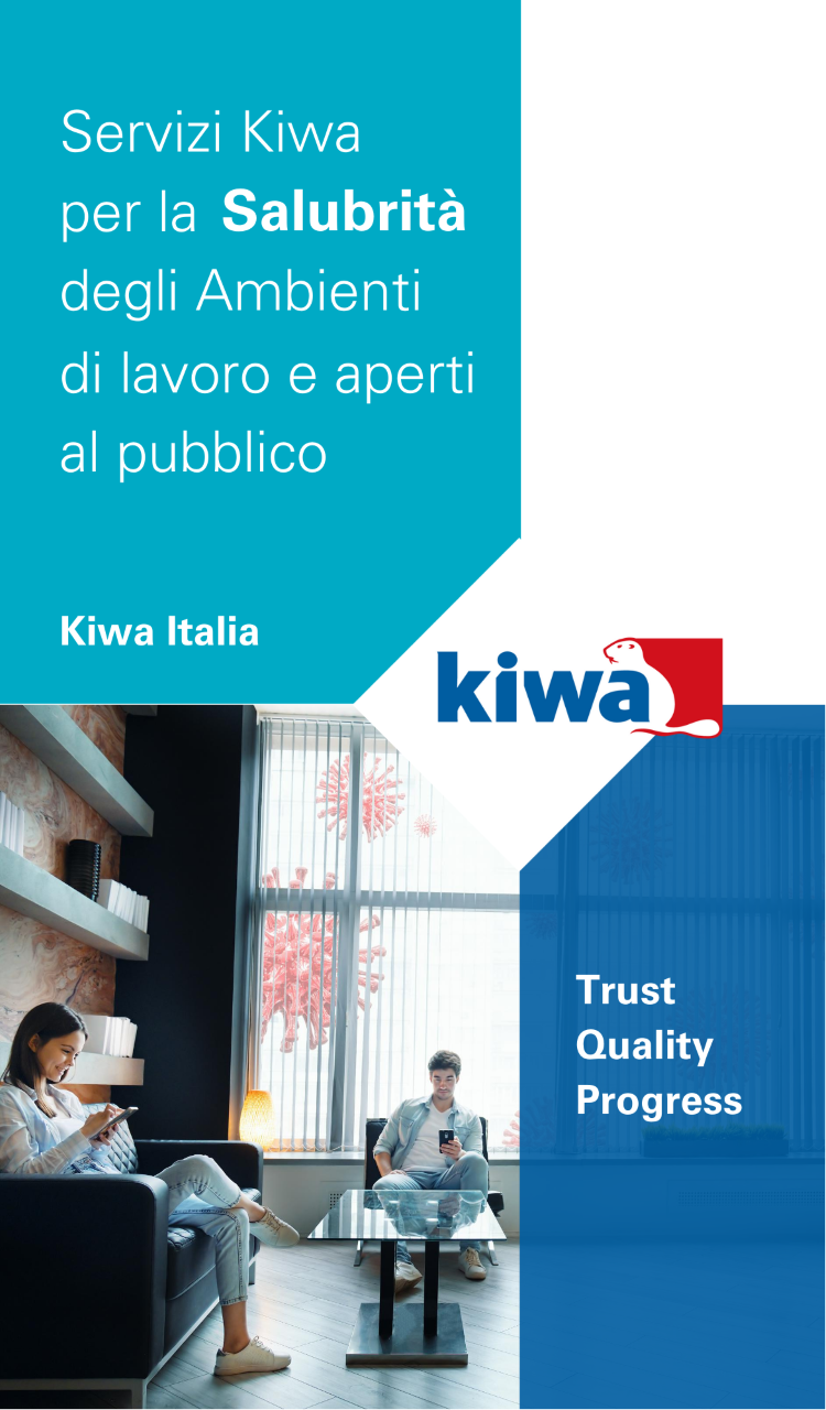 Servizi Kiwa per la Salubrit&agrave; degli Ambienti di lavoro e aperti al pubblico - Brochure
