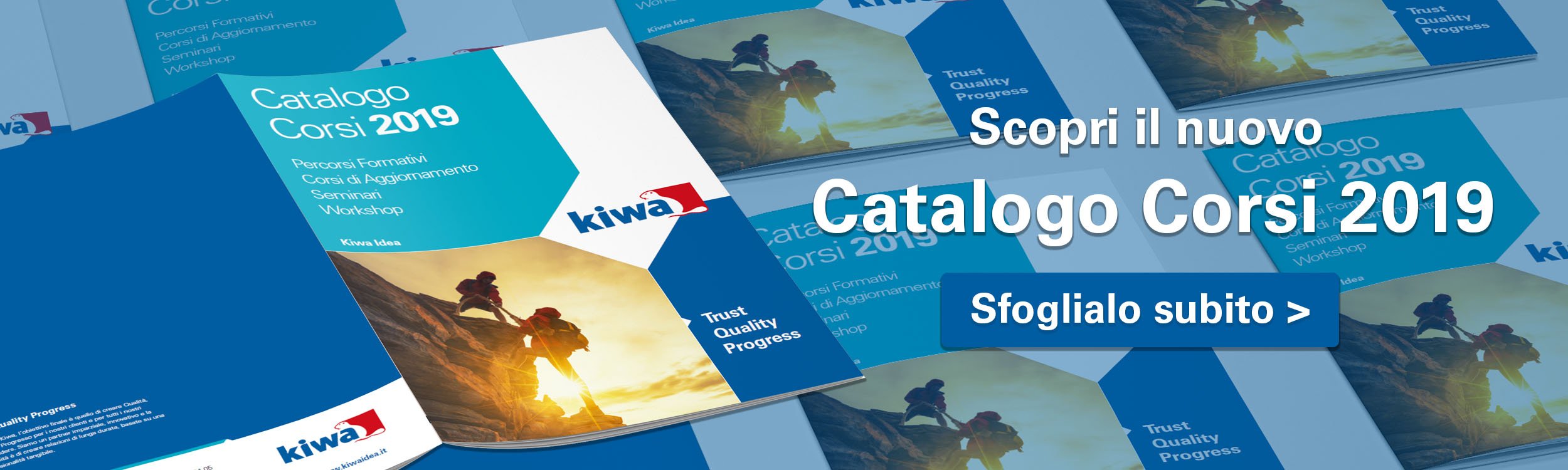 I corsi Kiwa della settimana 23-27 Settembre 2019