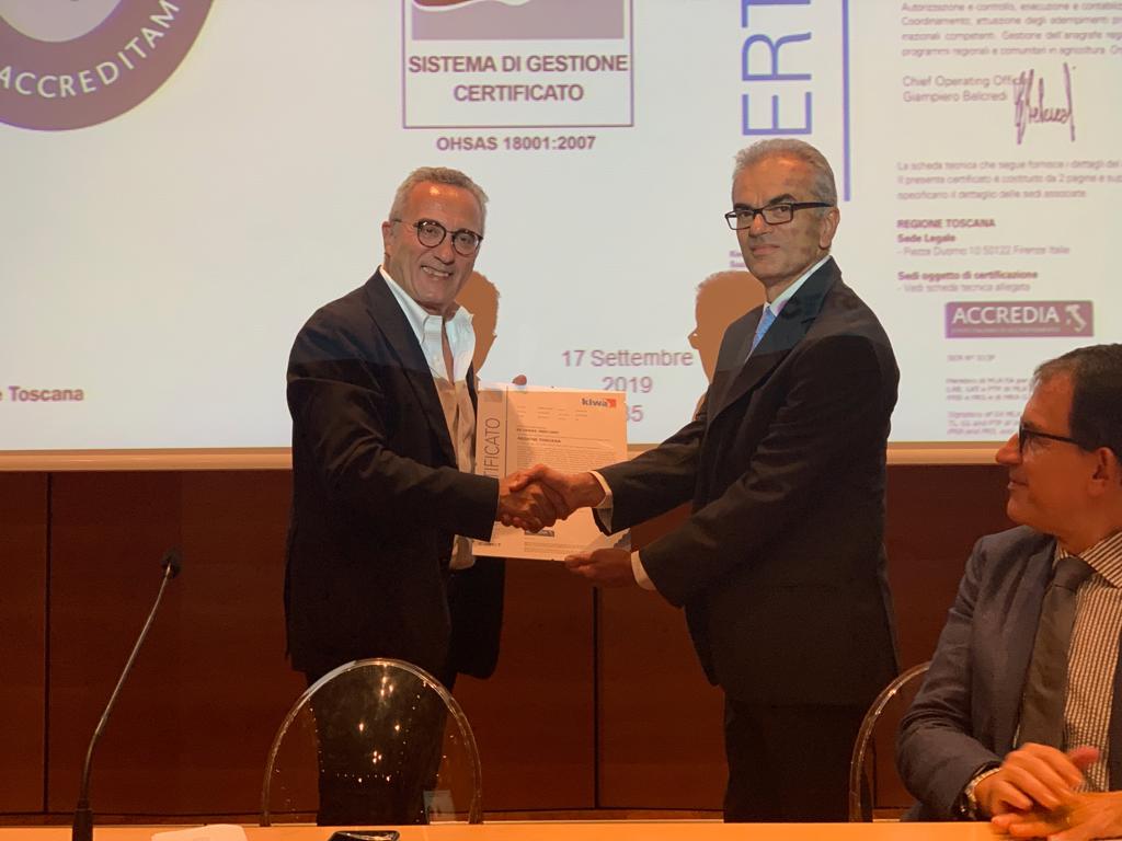 Certificazione OHSAS 18001