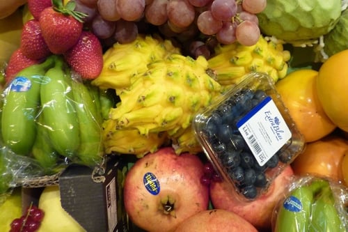 A collection of fresh fruits