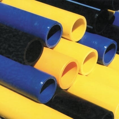 PE tubes polymers