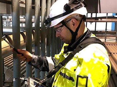 Magnetinės defektoskopijos MT įranga tikrinant feromagnetinių medžiagų vamzdyną