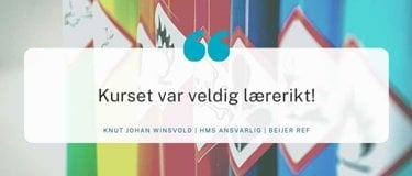 Referanse Risikovurdering av kjemikalier kurs