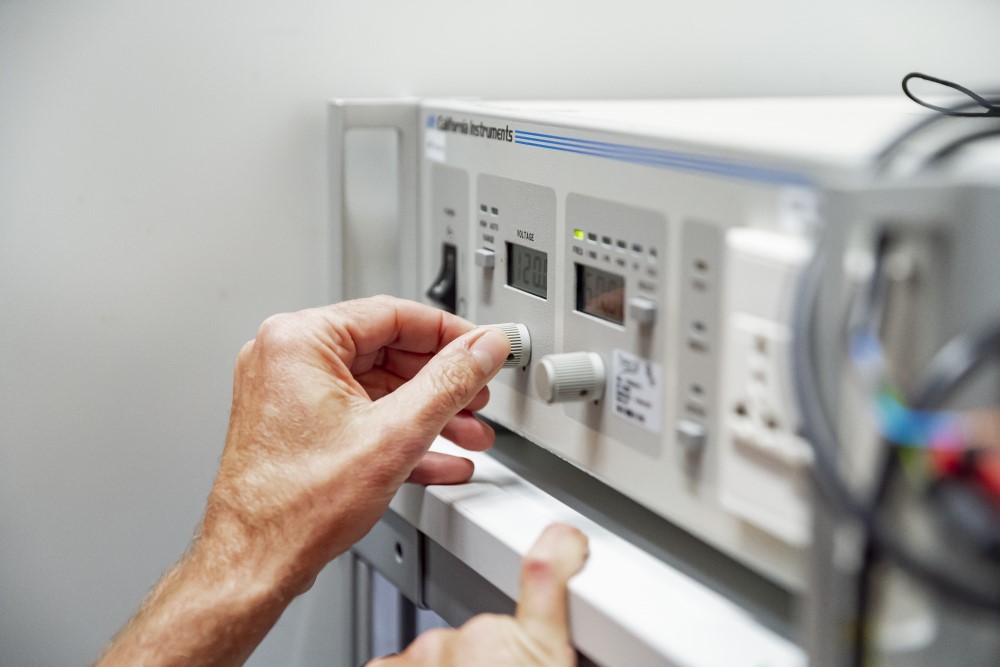 Test equipment and monitoring