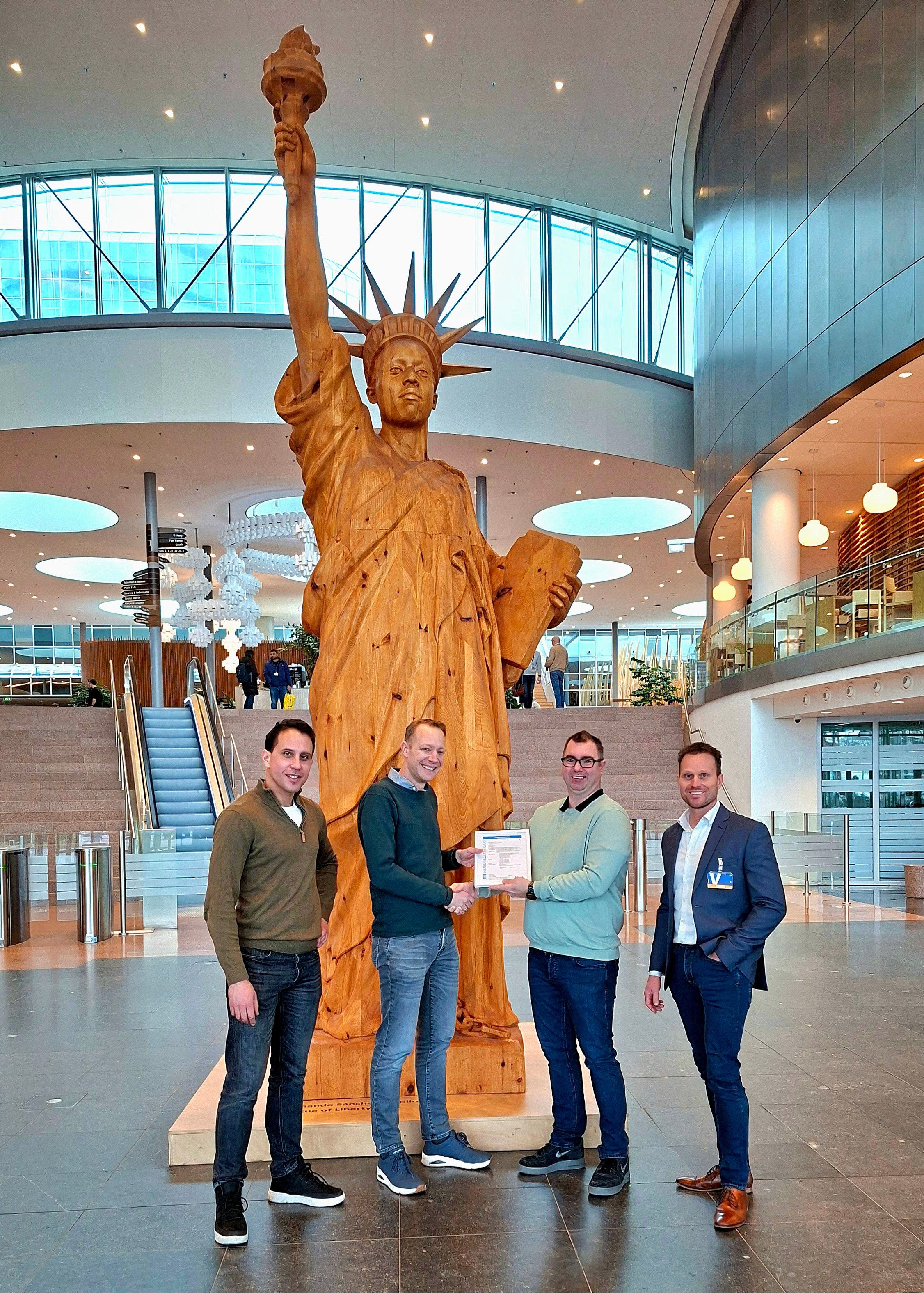 Uitreiking certificaat brandmeld- en ontruimingsalarminstallaties