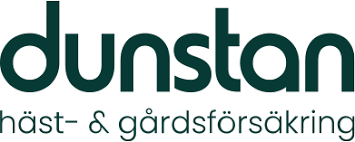 Dunstan h&auml;ast & g&aring;rdsf&ouml;rs&auml;kring - logotyp