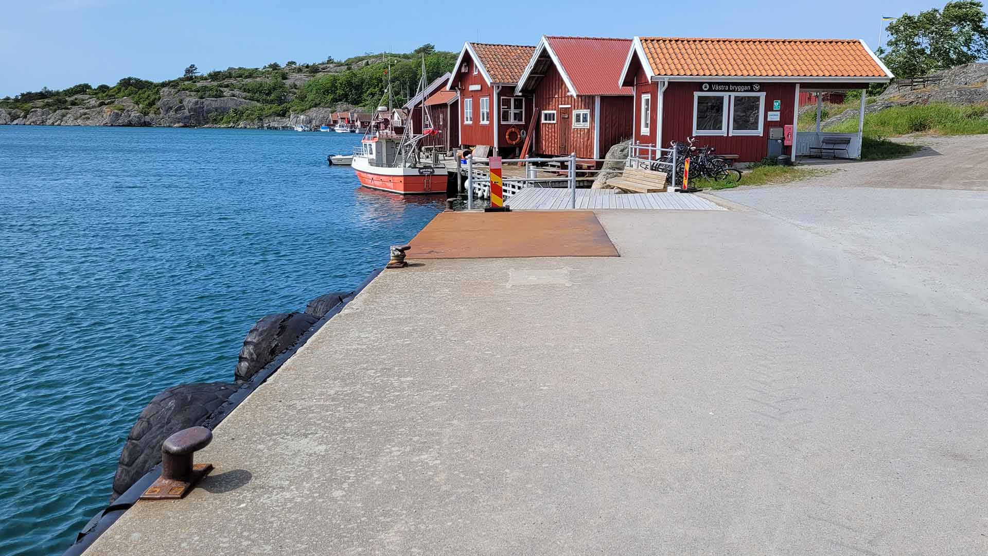 Fiskehamnsföreningen på Nordkoster vars kajanläggning har blivit tillståndsbedömda av Kiwa.