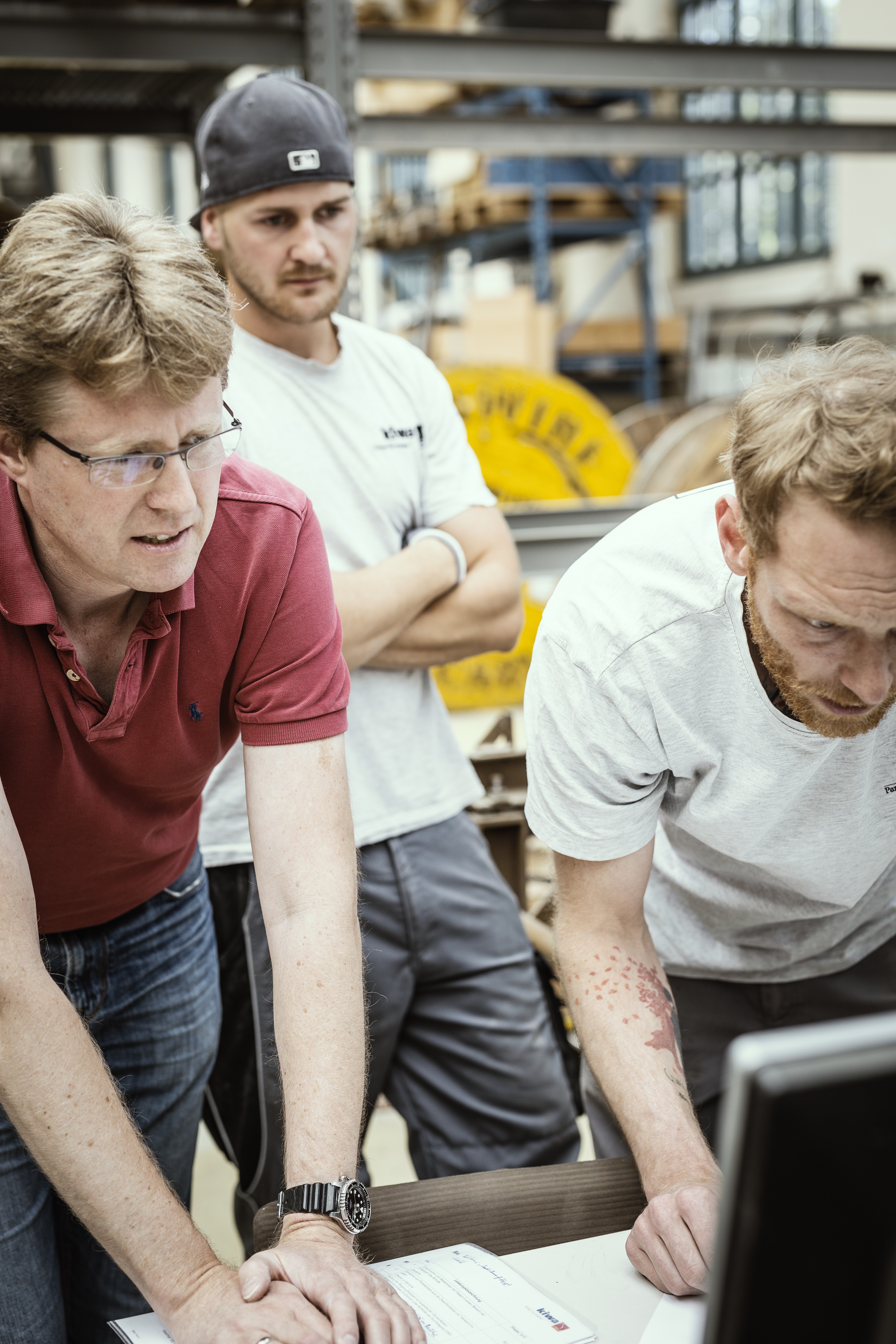 People working on a laptop